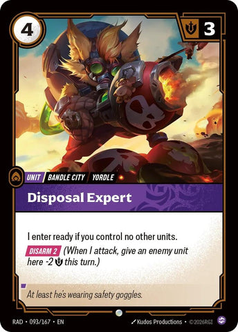 Disposal Expert (093/167) (Radiance) (RAD)