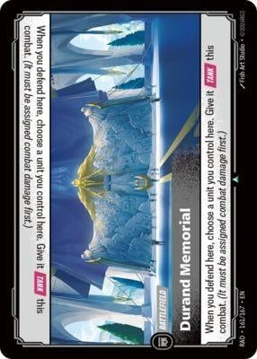 Durand Memorial (161/167) (Radiance) (RAD)