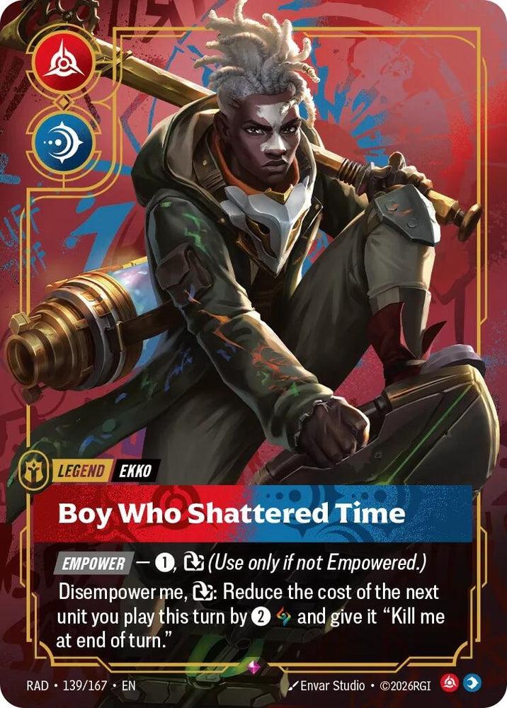 Ekko, Boy Who Shattered Time (139/167) (Radiance) (RAD)