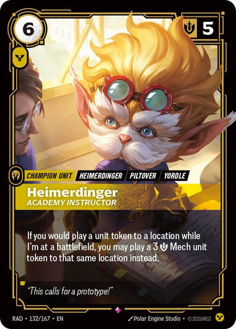 Heimerdinger, Academy Instructor (132/167) (Radiance) (RAD)