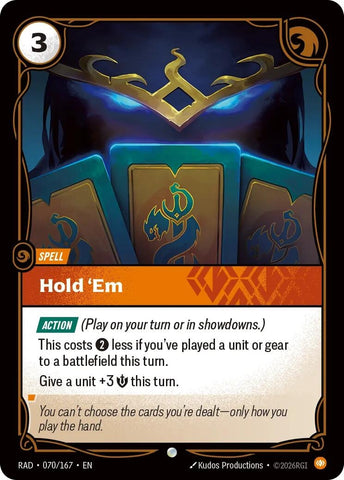 Hold 'Em (070/167) (Radiance) (RAD)