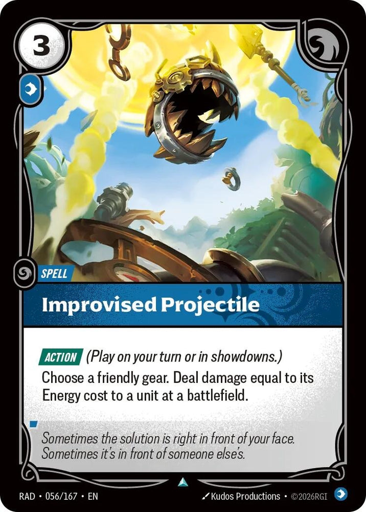 Improvised Projectile (056/167) (Radiance) (RAD)