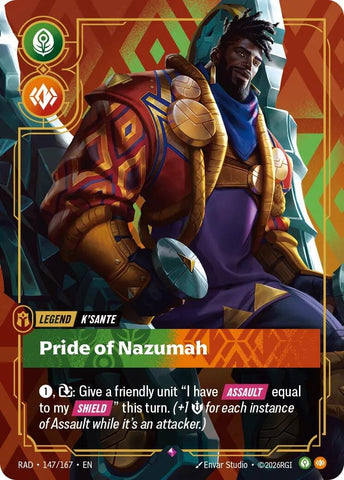 K'Sante, Pride of Nazumah (147/167) (Radiance) (RAD)