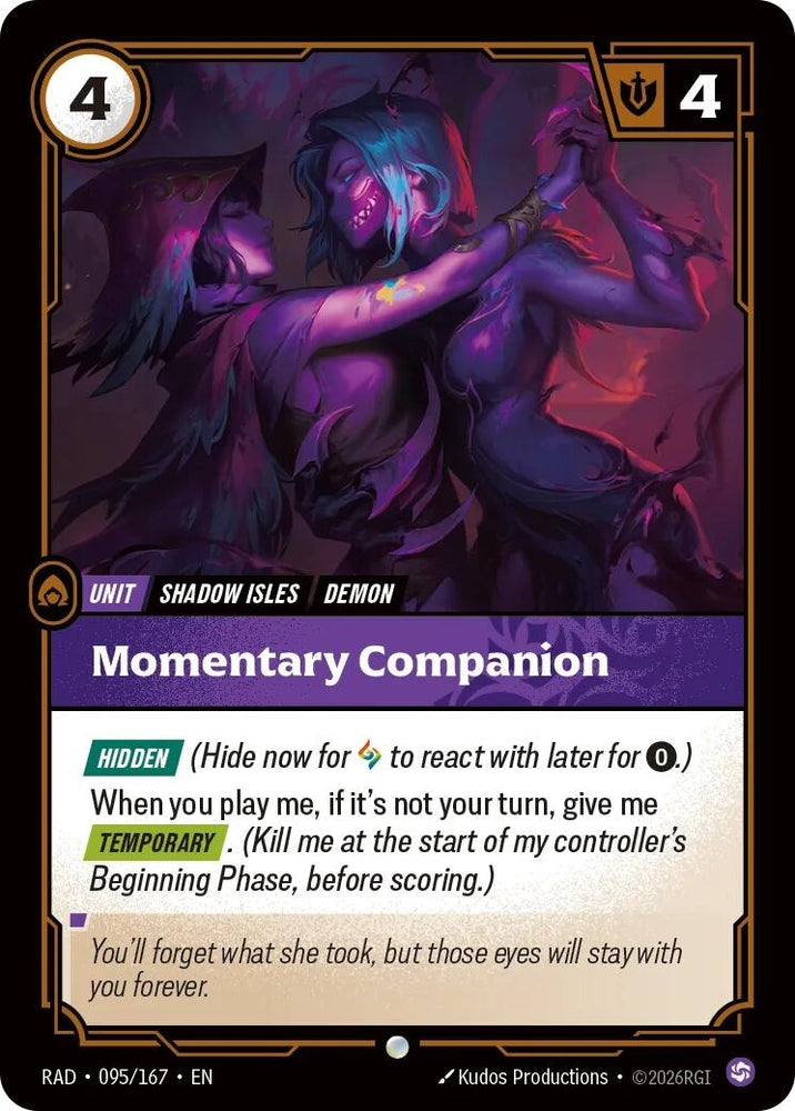 Momentary Companion (095/167) (Radiance) (RAD)