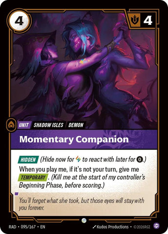 Momentary Companion (095/167) (Radiance) (RAD)