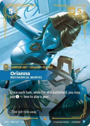 Orianna, Mechanical Marvel (068/167) (Radiance) (RAD)