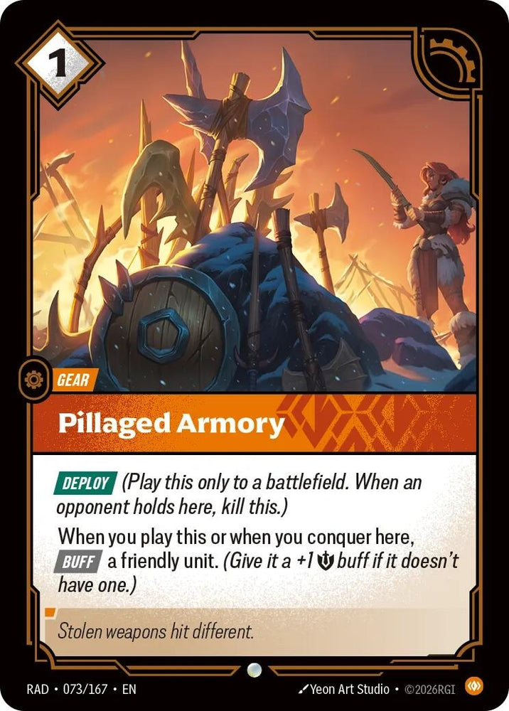 Pillaged Armory (073/167) (Radiance) (RAD)