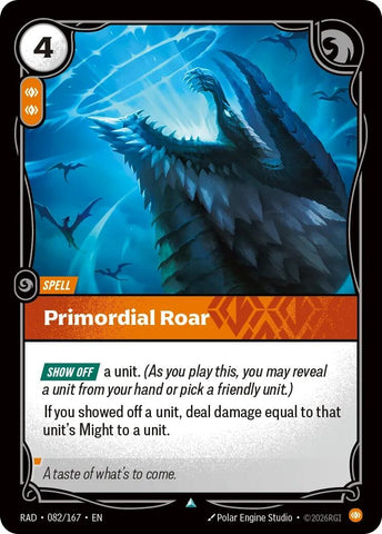 Primordial Roar (082/167) (Radiance) (RAD)