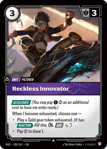 Reckless Innovator (105/167) (Radiance) (RAD)