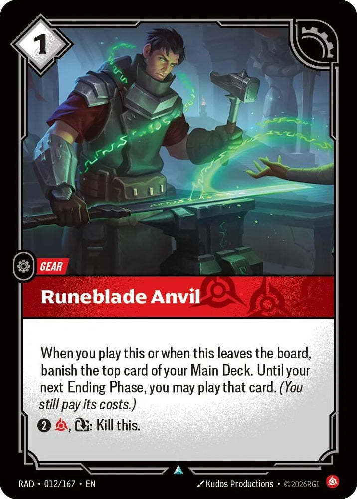 Runeblade Anvil (012/167) (Radiance) (RAD)