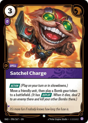 Satchel Charge (096/167) (Radiance) (RAD)