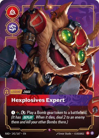 Ziggs, Hexplosives Expert (141/167) (Radiance) (RAD)