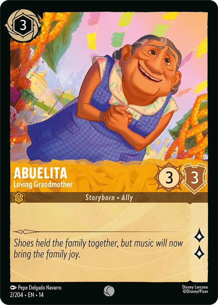 Image for Abuelita - Loving Grandmother (2/204) (Hyperia City) (14) - Disney Lorcana