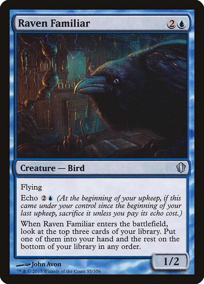 Image for Raven Familiar (55) [Commander 2013]