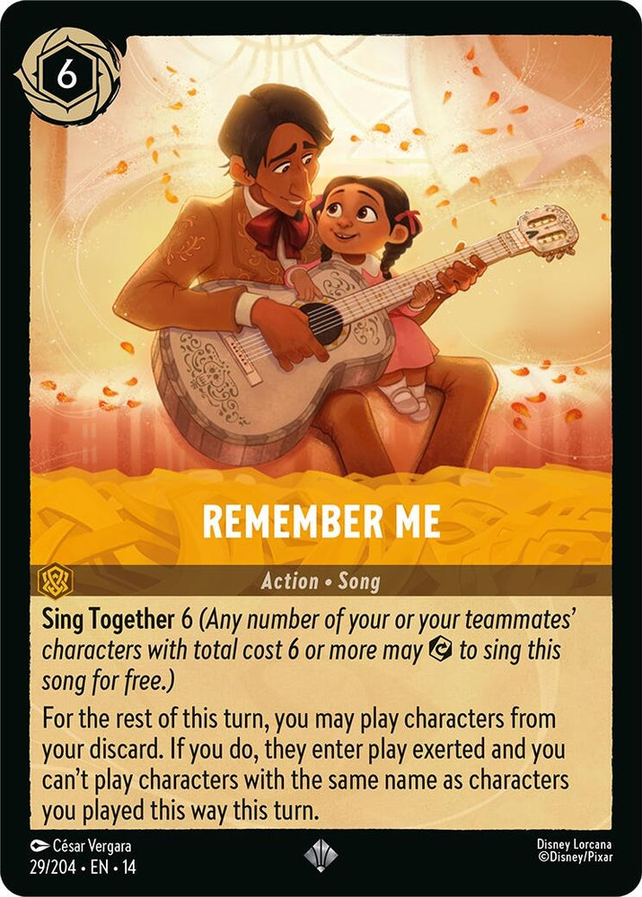 Image for Remember Me (29/204) (Hyperia City) (14) - Disney Lorcana
