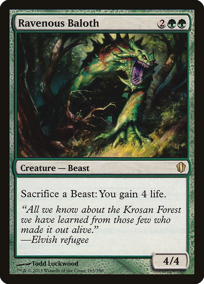 Image for Ravenous Baloth (165) [Commander 2013]