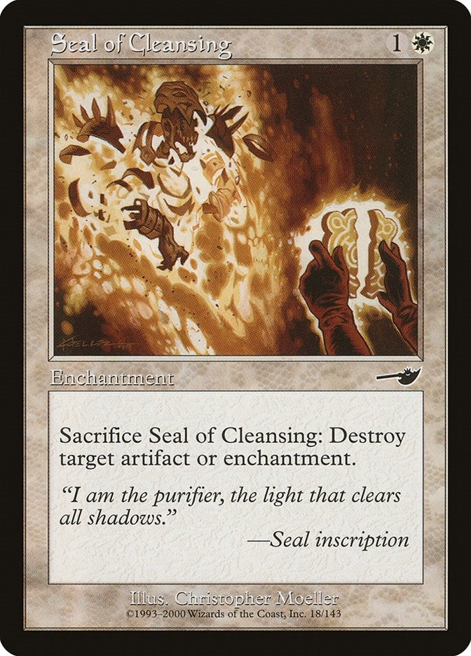 Image for Seal of Cleansing (18) [Nemesis]