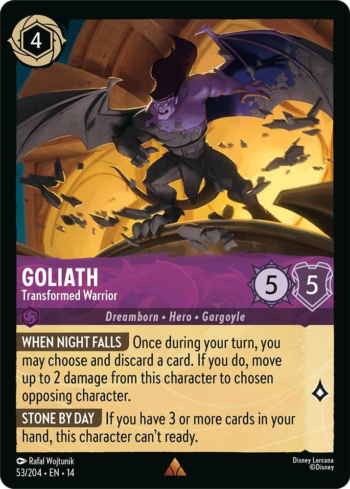 Image for Goliath - Transformed Warrior (53/204) (Hyperia City) (14) - Disney Lorcana