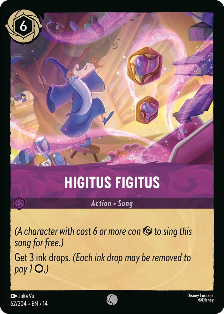 Image for Higitus Figitus (62/204) (Hyperia City) (14) - Disney Lorcana