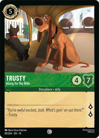 Image for Trusty - Along for the Ride (69/204) (Hyperia City) (14) - Disney Lorcana