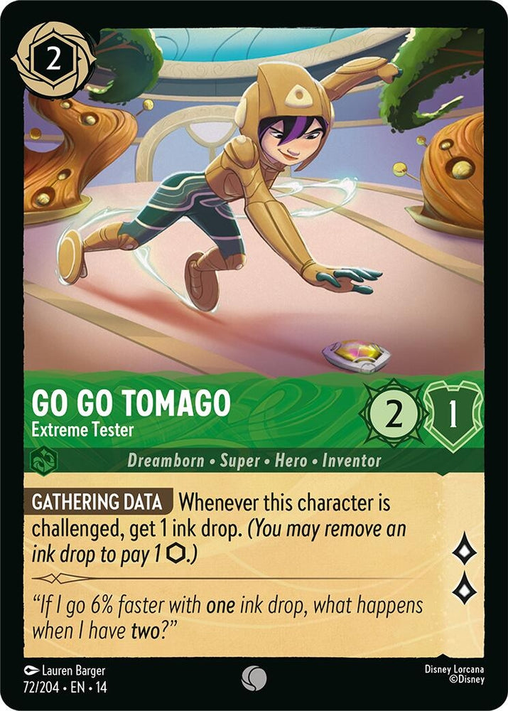 Image for Go Go Tomago - Extreme Tester (72/204) (Hyperia City) (14) - Disney Lorcana