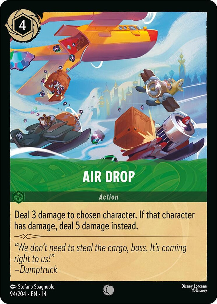 Image for Air Drop (94/204) (Hyperia City) (14) - Disney Lorcana