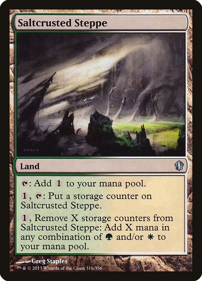 Image for Saltcrusted Steppe (316) [Commander 2013]