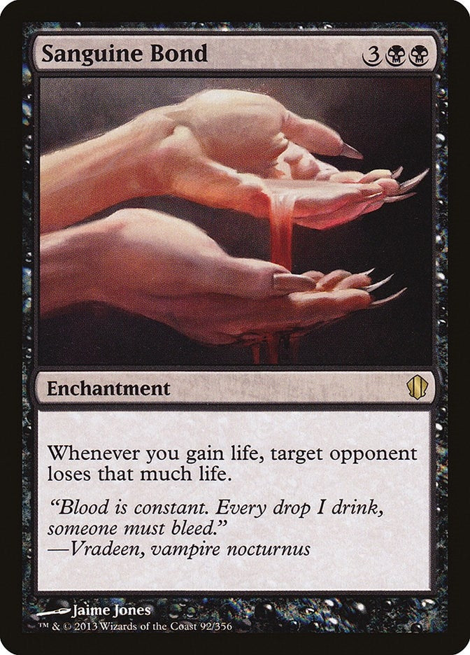 Image for Sanguine Bond (92) [Commander 2013]