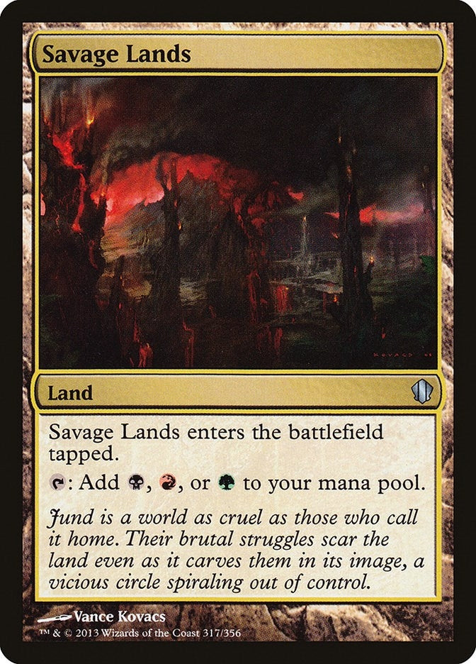 Image for Savage Lands (317) [Commander 2013]