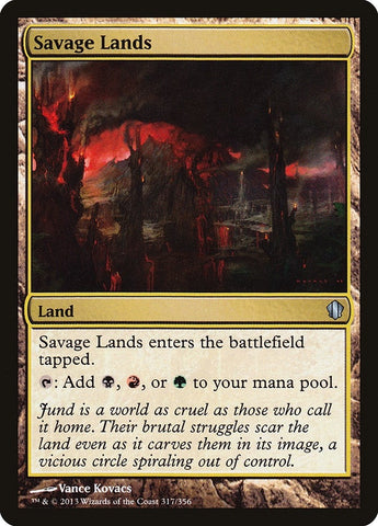 Image for Savage Lands (317) [Commander 2013]