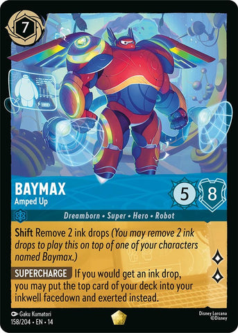 Image for Baymax - Amped Up (158/204) (Hyperia City) (14) - Disney Lorcana