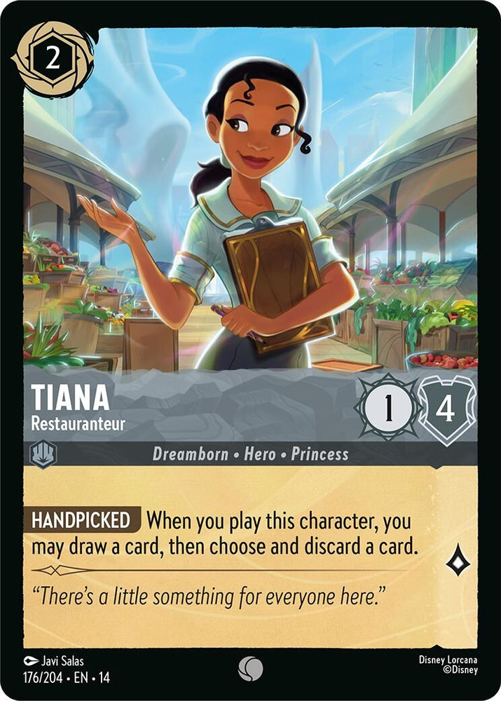 Image for Tiana - Restauranteur (176/204) (Hyperia City) (14) - Disney Lorcana
