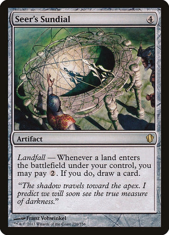 Image for Seer's Sundial (256) [Commander 2013]