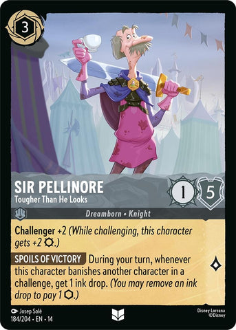 Image for Sir Pellinore - Tougher Than He Looks (184/204) (Hyperia City) (14) - Disney Lorcana