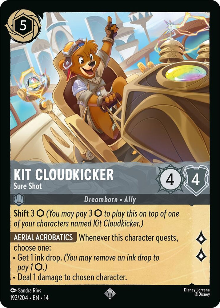 Image for Kit Cloudkicker - Sure Shot (192/204) (Hyperia City) (14) - Disney Lorcana