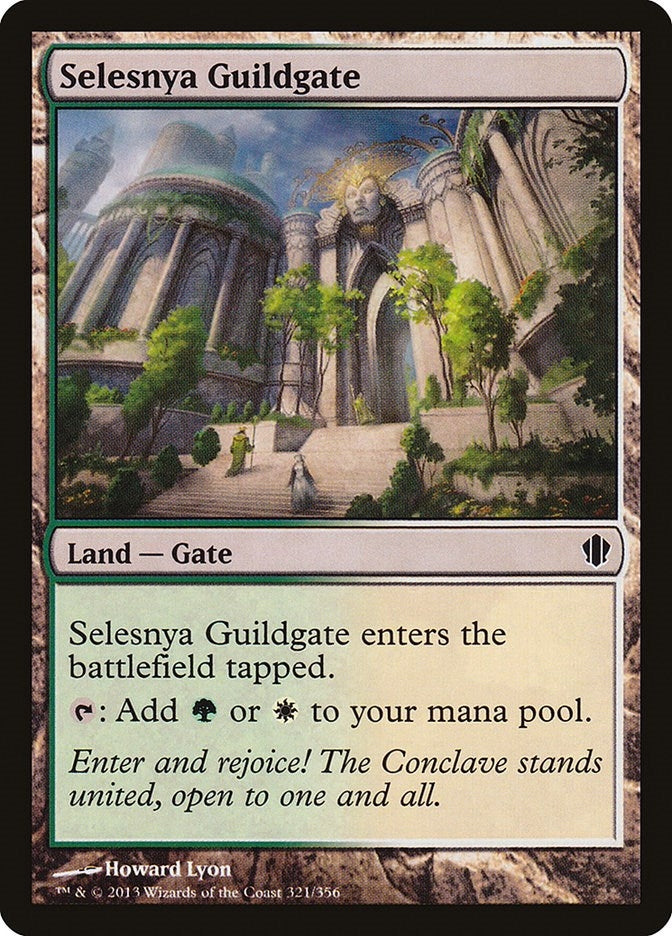 Image for Selesnya Guildgate (321) [Commander 2013]