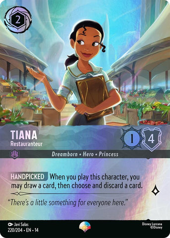Image for Tiana - Restauranteur (Epic) (220/204) (Hyperia City) (14) - Disney Lorcana
