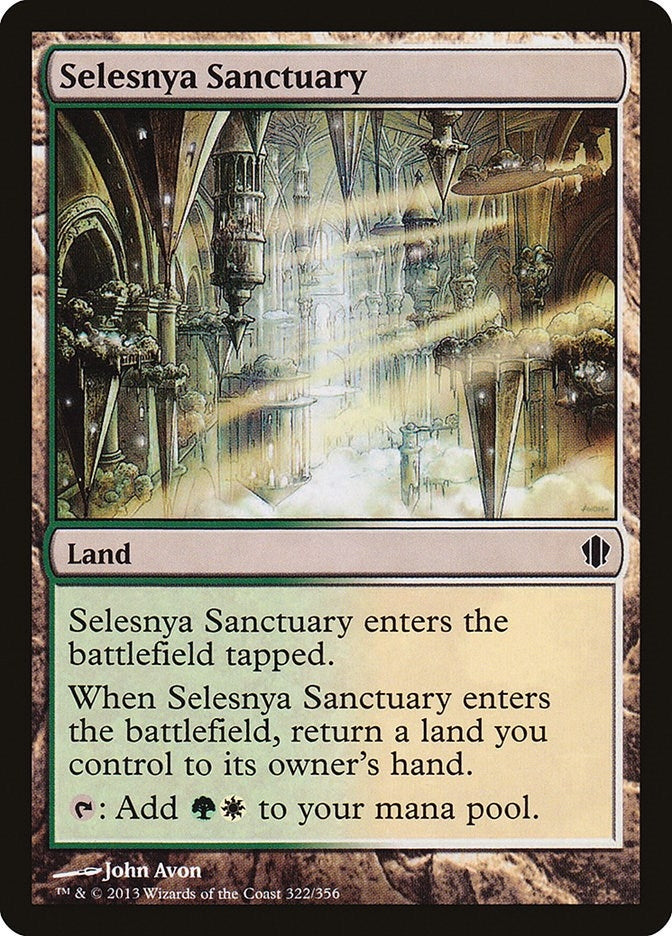 Image for Selesnya Sanctuary (322) [Commander 2013]