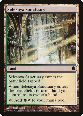 Image for Selesnya Sanctuary (322) [Commander 2013]