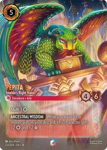 Image for Pepita - Imelda's Right Hand (Enchanted) (233/204) (Hyperia City) (14) - Disney Lorcana