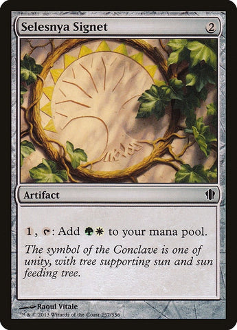 Image for Selesnya Signet (257) [Commander 2013]