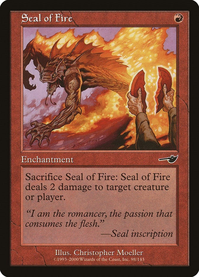 Image for Seal of Fire (98) [Nemesis]