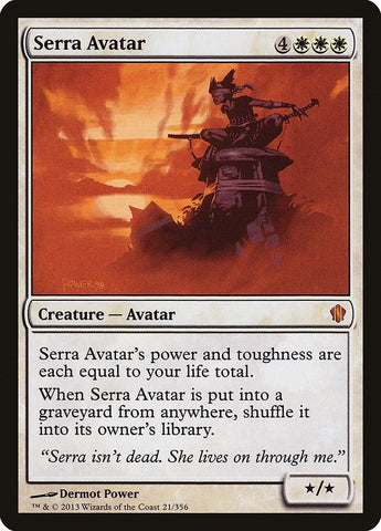Image for Serra Avatar (21) [Commander 2013]
