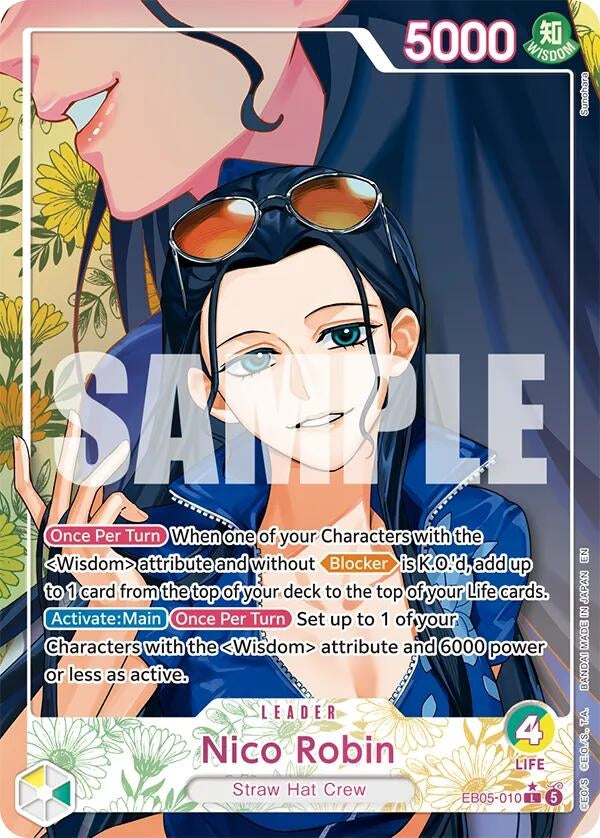 Image for Nico Robin (010) (Alternate Art) (EB05-010) (Extra Booster: One Piece Heroines Edition Vol. 2) (EB05) - One Piece Card Game