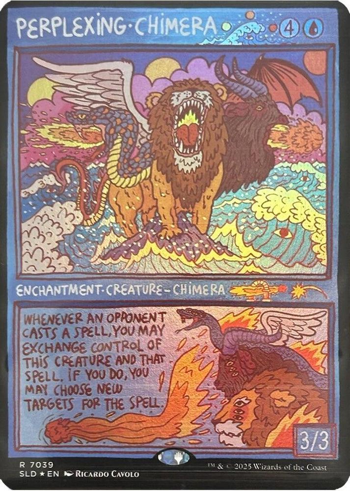 Image for Perplexing Chimera (7039) (Secret Lair Drop Series) (SLD) - Magic: The Gathering