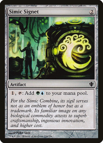 Image for Simic Signet (258) [Commander 2013]