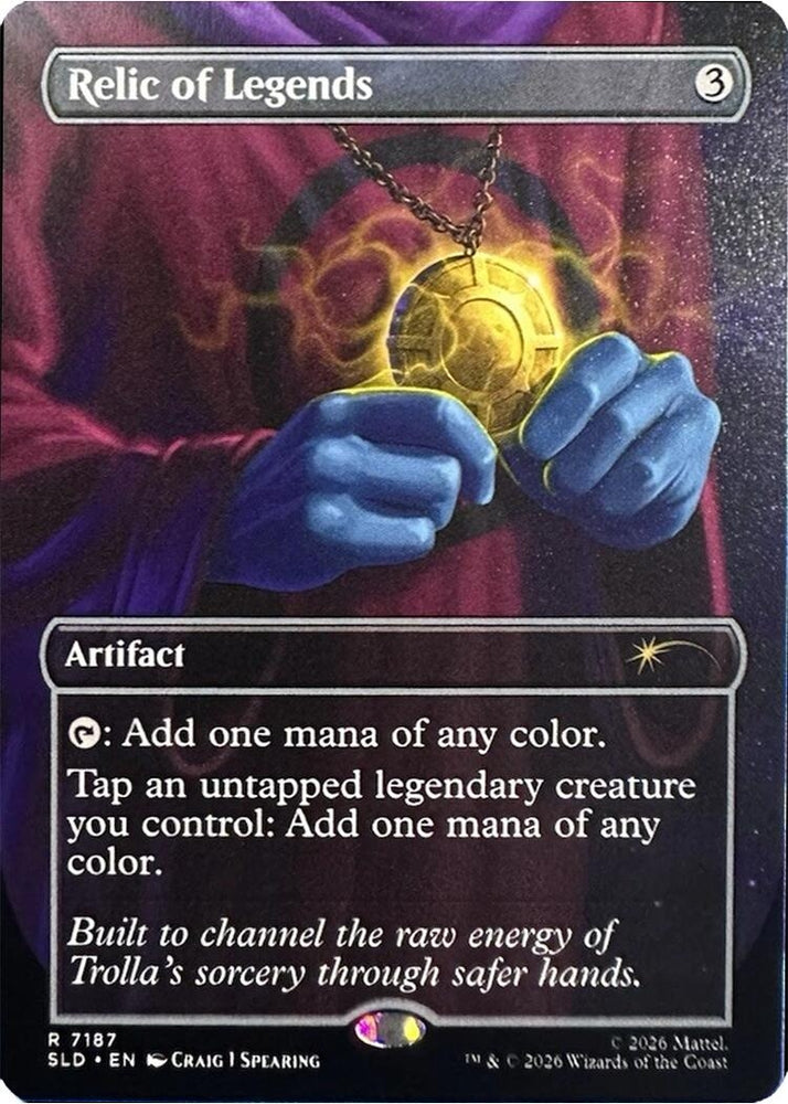 Image for Relic of Legends (7187) (7187) (Secret Lair Drop Series) (SLD) - Magic: The Gathering