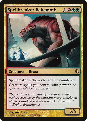 Image for Spellbreaker Behemoth (216) [Commander 2013]