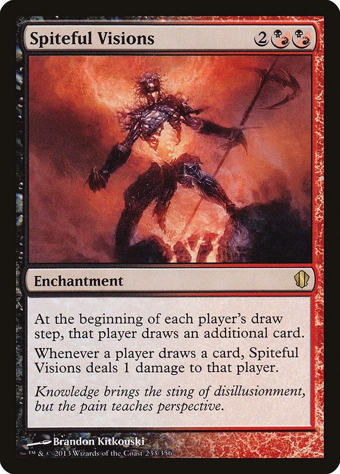 Image for Spiteful Visions (233) [Commander 2013]