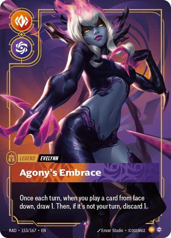 Evelynn, Agony's Embrace (153/167) (Radiance) (RAD)